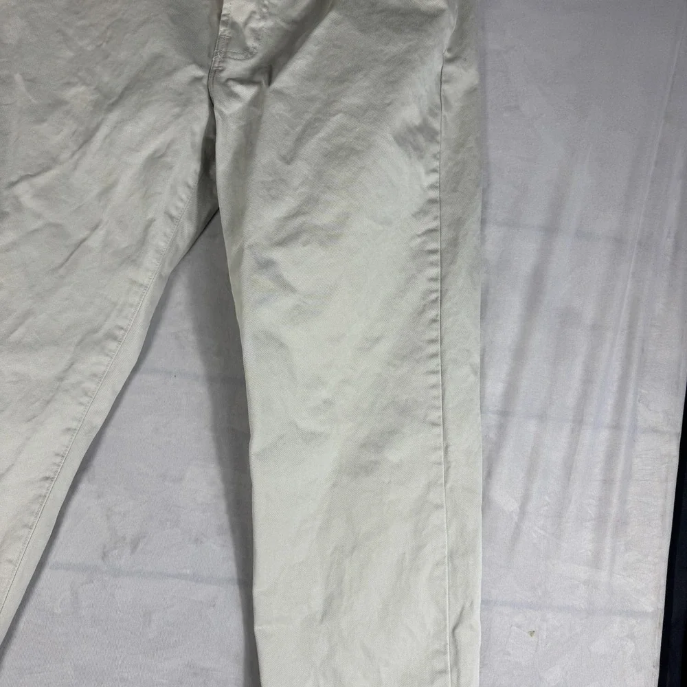 Banana Republic Mens Jeans Beige Denim Laredo Fit Straight Leg Classic Fit 34 R
